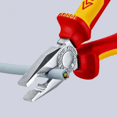 Knipex 03 06 160 Kombizange verchromt Comfort VDE 160mm