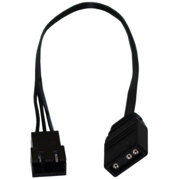 Alphacool digitales RGB-LED-Y-Kabel 3-Wege mit JST-Stecker (schwarz, 60 cm)