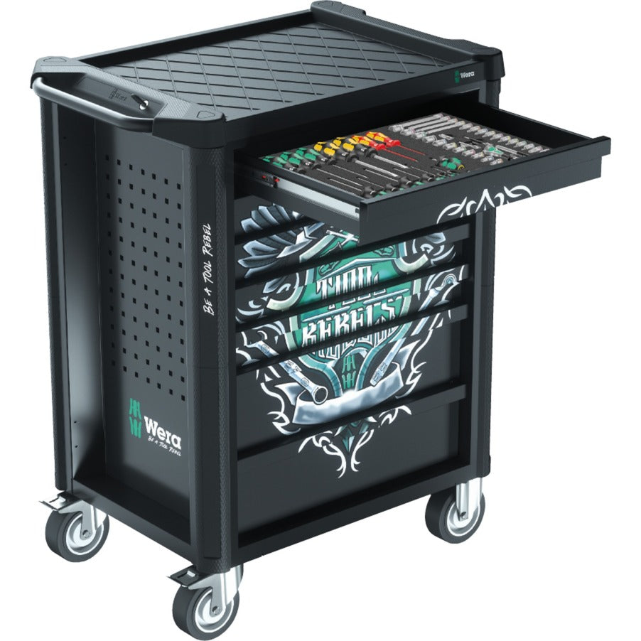 Wera 9700 Tool Rebel Werkstattwagen 1, 94-teilig - 05150130001