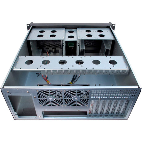 Inter-tech 4u-4098-s Rackgehäuse (schwarz | 2x USB-A)