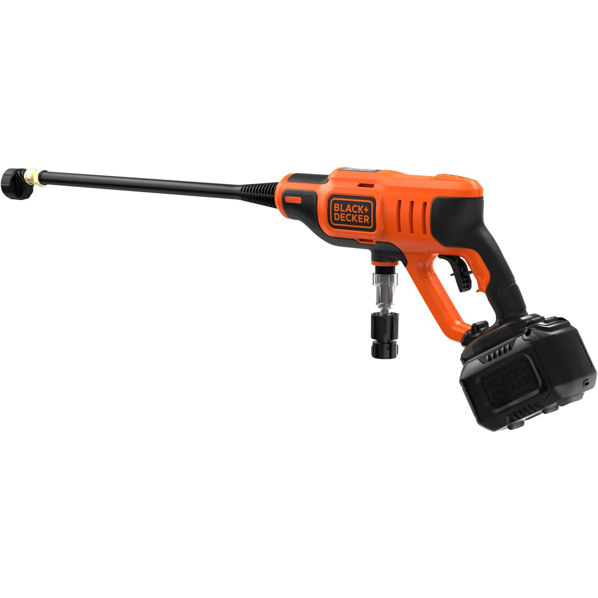 Black+Decker bcpc18d1 18V 24bar Hochdruckreiniger – inklusive 1x2,0 Ah Akku – bcpc18d1-qw