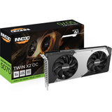 Inno3d n50702-12d7x-195064n geforce rtx™ 5070 twin x2 oc, atx, 12 GB, GDDR7, 192-bit, 672 GB s