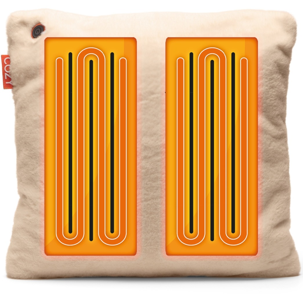 Cozy Una Teddy 45 x 45 cm kabelloses Heizkissen
