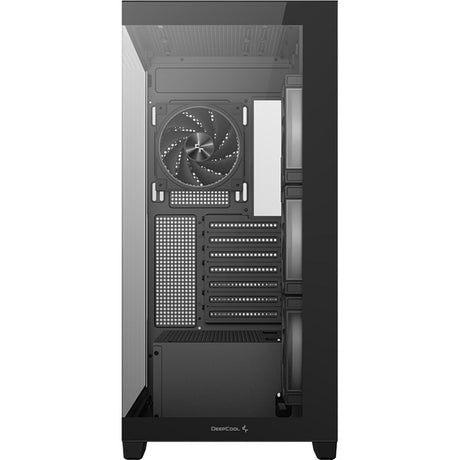 Deepcool CG580 4f v2 Midi-Tower-Gehäuse (schwarz | 2x USB-A | 1x USB-C | RGB | gehärtetes Glas)