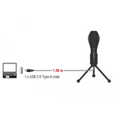 Delock USB betrachten Mikrofon