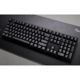 Ducky origin phantom black mechanisch toetsenbord (zwart, us lay-out (qwerty), cherry mx speed silver, 100%, hot swap, pbt double-shot keycaps)