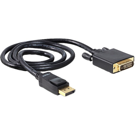 Delock Displayport auf DVI Kabeladapter (schwarz, 1 Meter)