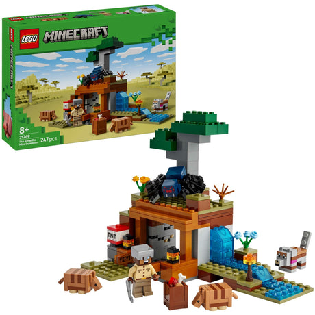Lego Minecraft Die Gürteltiere in der Mine – 21269