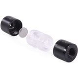 Alphacool Eiszapfen Acryl-Acetal-Inline-Filter G1 4 Innengewinde (schwarz transparent)