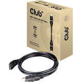 Club 3D HDMI 2.0 360° drehbares Kabel (schwarz, 2 Meter, 4K 60Hz)