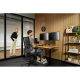 Kensington Pro Fit Ergo KB675 EQ TKL wiederaufladbare Tastatur (schwarz, EU-Layout (QWERTY), Membran, 80 % (TKL), Bluetooth, 2,4 GHz)