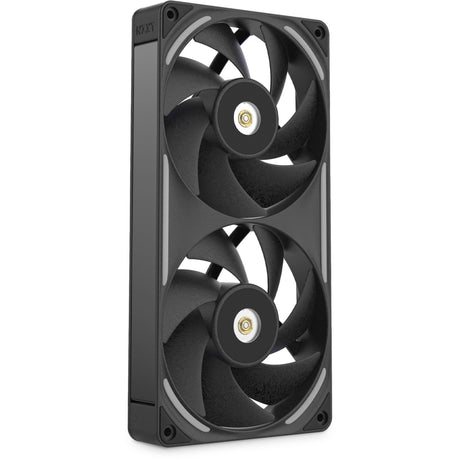 Nzxt f240x RGB-Gehäuselüfter (schwarz, 2 Stück, 240 x 120 x 30 mm, PWM)