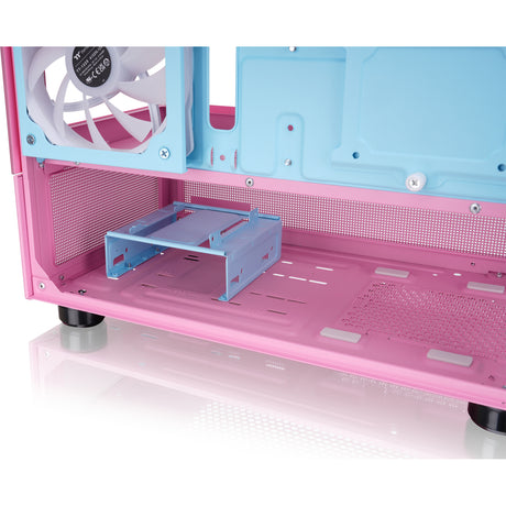 Thermaltake View 170 TG ArGB Mini-Tower-Gehäuse (Rosa | 2x USB-A | RGB | gehärtetes Glas)