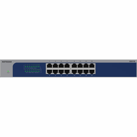 Netgear GS516 Switch (grau blau)