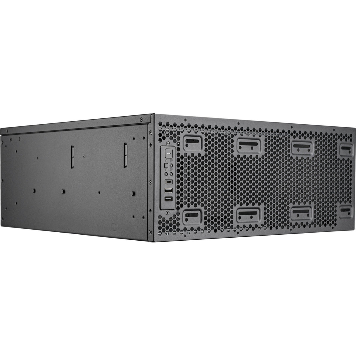 Silverstone RM4A Rackgehäuse (schwarz | 4U | USB-C)
