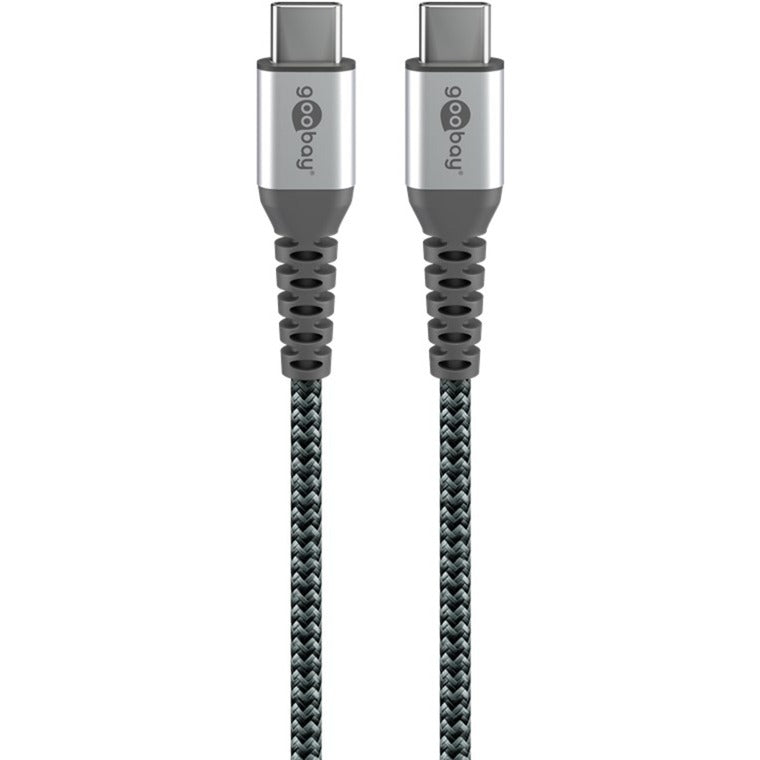 Goobay USB-C Schnellladegerät Nano (65 W) und USB-C Textilkabel
