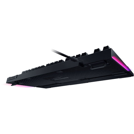 Razer Blackwidow V4, Gaming-Tastatur (Schwarz, US-Layout, Gelb, RGB-LEDs, Doubleshot-ABS)