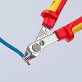 Knipex Elektronik Super Knips® VDE 78 06 125 Elektronikzange (rot gelb)