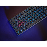 Trust gxt 864 cada compact mechanisch tkl-gamingtoetsenbord (zwart, us lay-out (qwerty), huano brown, rgb)
