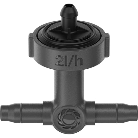 Gardena Series Tropfer 2 l u, druckausgleichender Tropfer (dunkelgrau, 10 Stück)