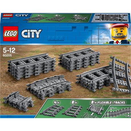 Lego City Bahngleise 60205