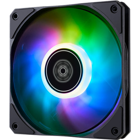 Silverstone Air Slimmer 120 ArGB Gehäuselüfter (schwarz, 120 x 120 x 15 mm, PWM)