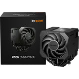 Be quiet! dark rock pro 6 cpu-koeler (zwart, 4-pins pwm fan-connector)