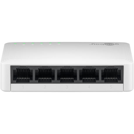Goobay 5-poort gigabit ethernet switch (wit)