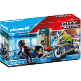 Playmobil City Action Polizeimotor Streben nach dem Geldrover 70572