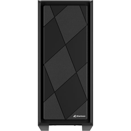 Sharkoon vs8 schwarzes Midi-Tower-Gehäuse (schwarz | 3x USB-A)