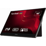 Viewsonic USB-C Multi-Touch tragbarer Monitor TD1655 16 (schwarz, 1x Mini HDMI, USB-C)