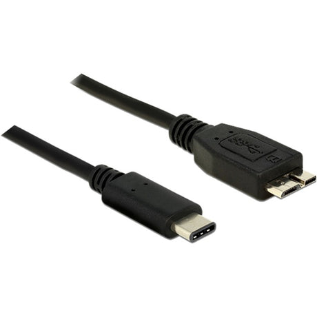 Delock USB-C 3.1 > USB 3.1 Micro-USB Kabel (schwarz, 1 Meter, USB 3.1 Gen 2)