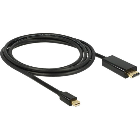 Delock Mini DisplayPort > HDMI Adapter (schwarz, 2 Meter)