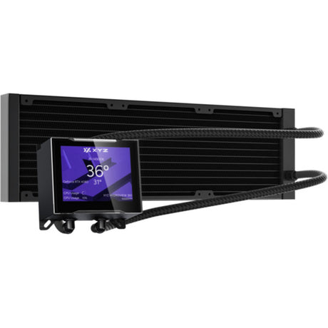 Xyz PC Gear Hydroview AIO 360 Wasserkühlung (schwarz, argb, pwm)
