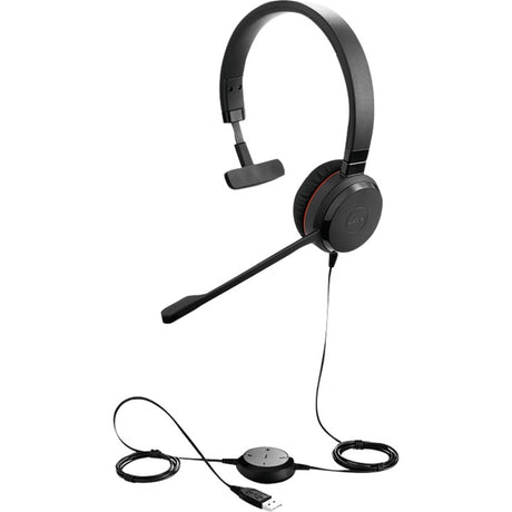 Jabra Evolve 30 II UC Mono On-Ear-Headset (Schwarz)