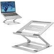 Act Connectivity Laptopständer Aluminium (Aluminium, klappbar, stufenlos höhenverstellbar)
