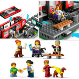 Lego City 60423 Straßenbahn und Bahnhof