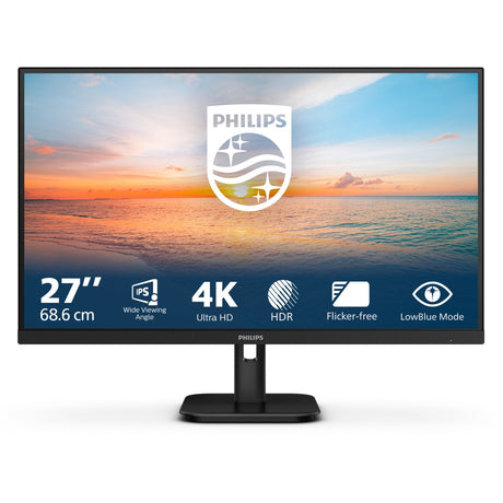 Philips 27e1n1800a 00 27 4k UHD Monitor (schwarz, 2x HDMI, Display Port)