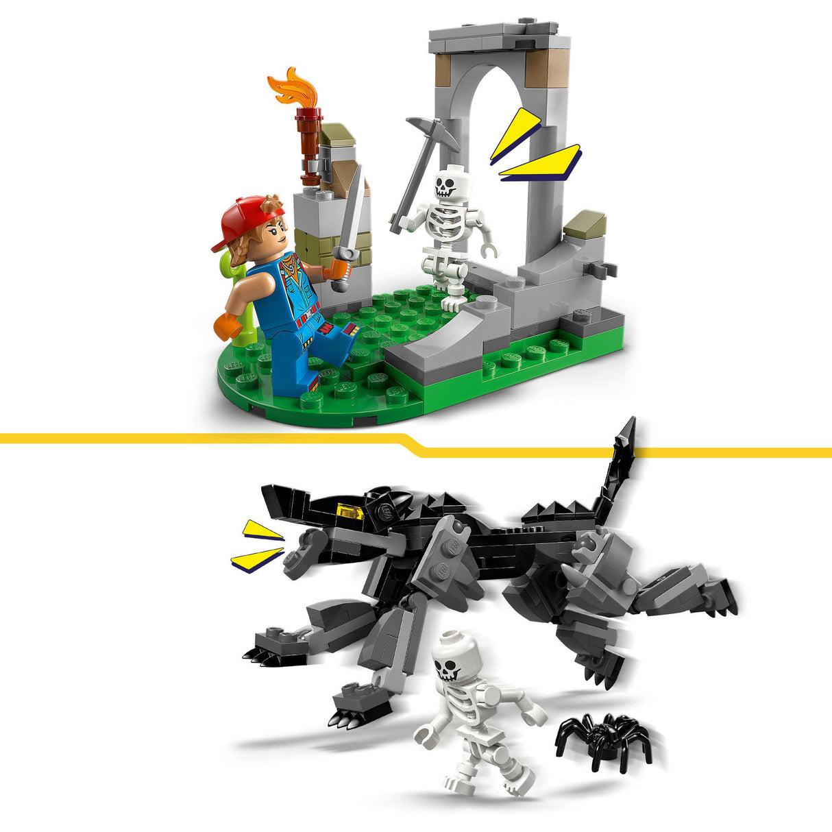 Lego Fortnite 77075 Peely und Zündkerzenlager