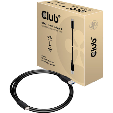 Club 3D USB 3.1 Typ-C – Typ-A, 1 m Kabel (CAC-1523)