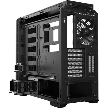 Ruhig sein! Silent Base 601 Midi-Tower-Gehäuse (schwarz | 3x USB-A)