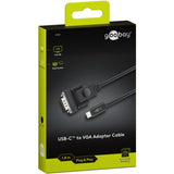 Goobay USB-C zu VGA-Adapterkabel