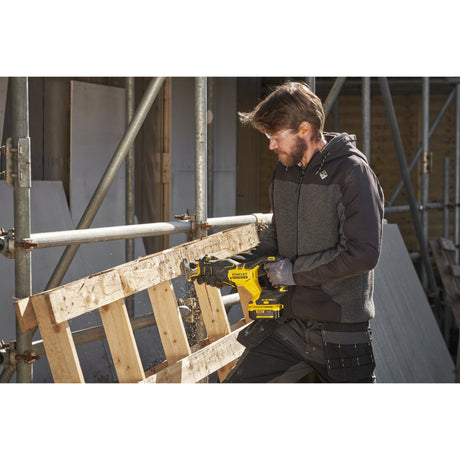Stanley Fatmax V20 18 V bürstenlose Säbelsäge (schwarz gelb, Akku und Ladegerät nicht im Lieferumfang enthalten)