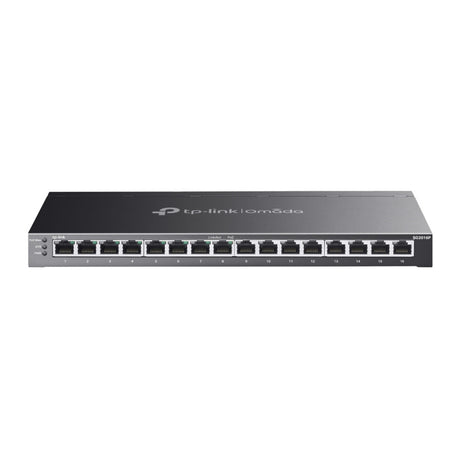 Tp-Link Omada SG2016P 16-Port-Gigabit-Smart-Switch (schwarz, 8x PoE+)
