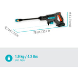 Gardena Aquaclean 24 18 V P4A Premium Set