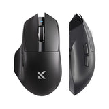 Mchose g7 gaming muis (zwart, 12.000 dpi, 2.4 ghz bluetooth usb-c)