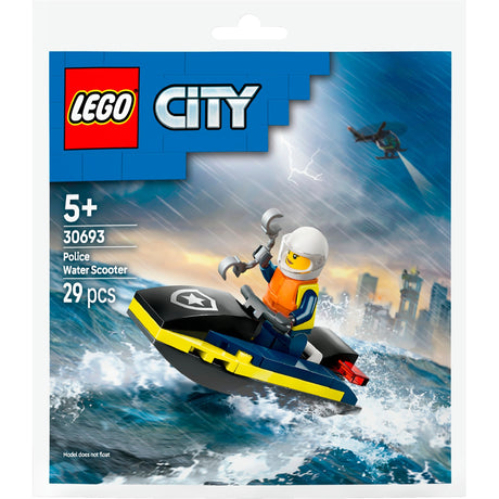 Lego City - Polizeiwasserscooter Konstruktionsspielzeug (30693)