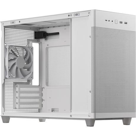 Asus Prime AP201 Mini-Tower-Gehäuse (weiß | 2x USB-A | 1x USB-C)