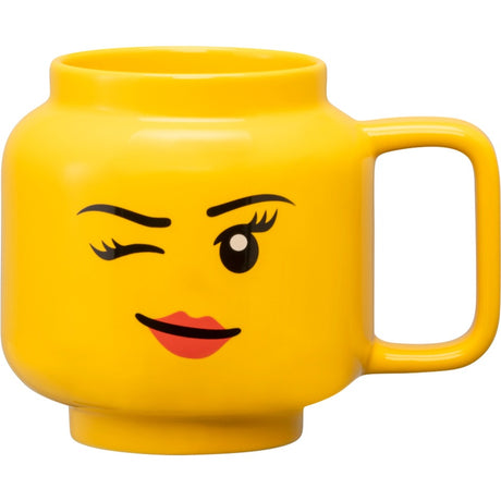 Zimmer Kopenhagen Zimmer Kopenhagen Lego Ceramic Becher Zwinkern Mädchen Kopf, Groo
