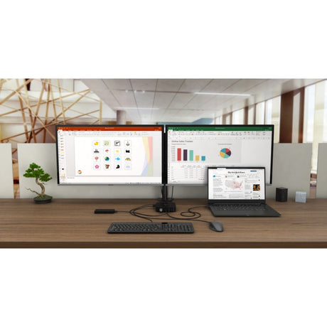 I-tec USB-C HDMI DP Dockingstation mit Stromversorgung 65 W + Universal-Ladegerät 77 W (schwarz)